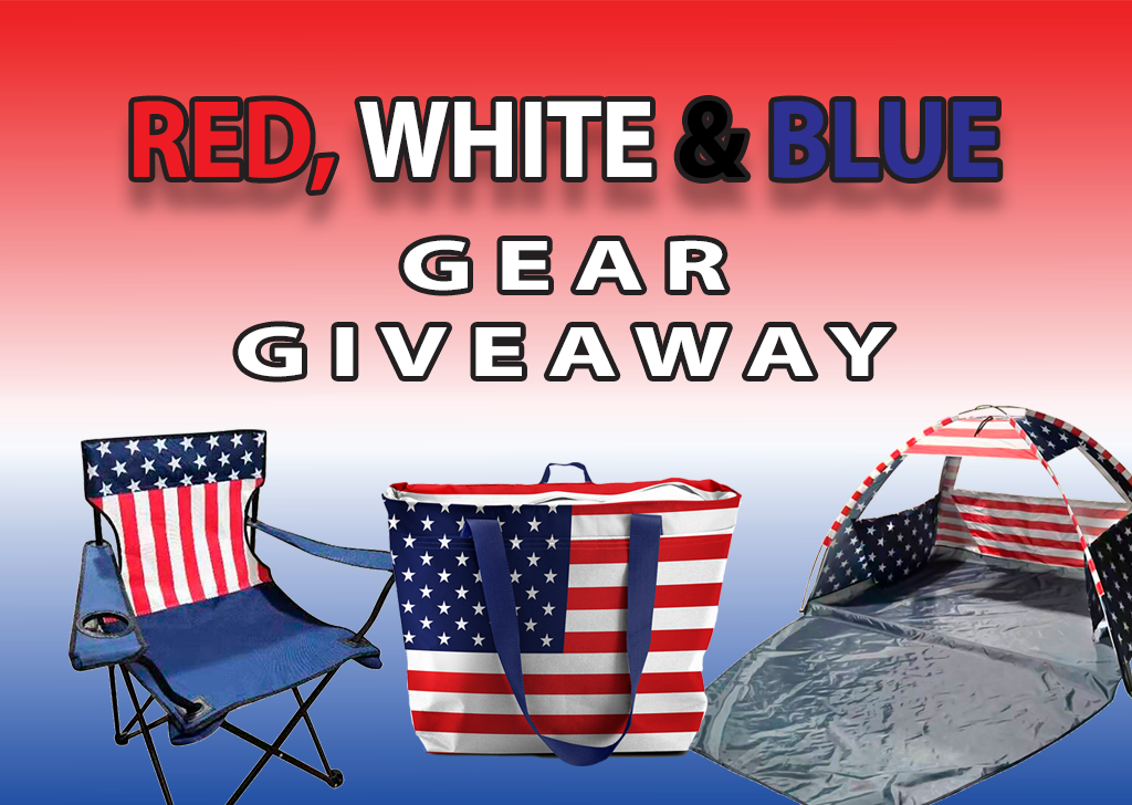 Red, White & Blue Gear Giveaway