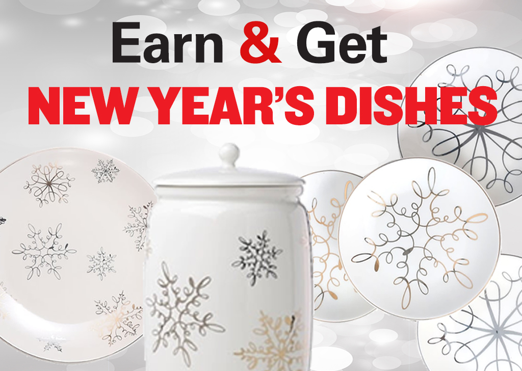 Earn N Get New Year’s Dishes